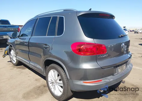 2014 Volkswagen Tiguan Sel from USA, damaged, VIN WVGAV3AX4EW545962